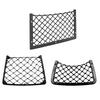 Car Seat Back Storage Net Elastic Cargo Mesh Nets Cargo Storage Shelf Large Mesh Bag for Caravan Motorhome Boat Camping Vehicle
