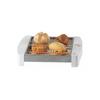 Grille-pain - JATA - 587 Tutto Pan - 400 W - 2 Tranches - Gris