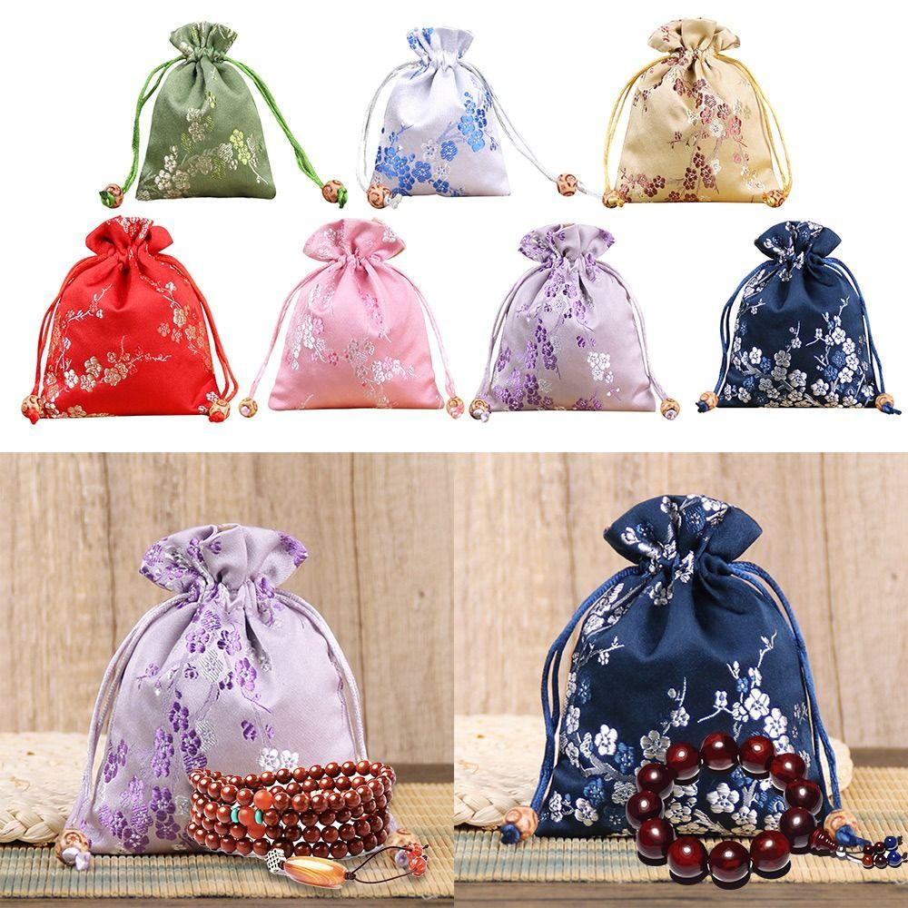 Candy Packaging Drawstring Pocket Fragrance Bag Drawstring Organza Pouches Wedding Party