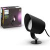 Spot Extérieur PHILIPS Hue White and Color Ambiance Lily XL - 15W - Noir