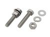 POSH 090630-ST Motorcycle Accessories Bolts for Turn Signal Ties 2 Pieces Stainless Steel