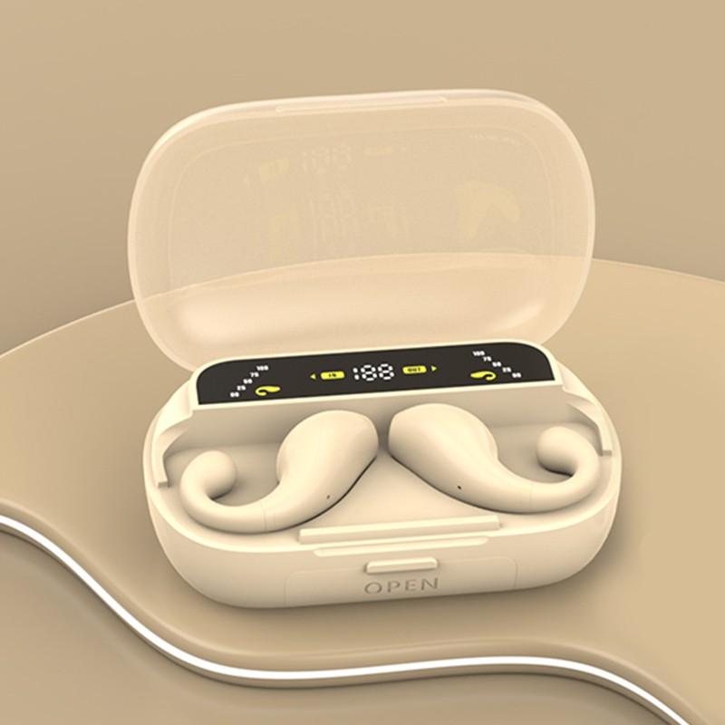 OWS Bluetooth 5,3 Спортивная гарнитура с зажимом для наушников Безболезненное ношение наушников Стереозвук Музыка Беспроводные наушники