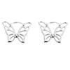 Earrings Ladies 925 Silver Butterfly Hoop Earrings Unleash Your Unique Charm Ring Earrings Compatible with Metal Allergies Birthday Mother's Day