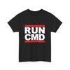 Run Cmd T-Shirt Tops Tee Men's Women's 100% Cotton