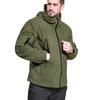 Men's Warm Tactical Fleece Jacket Zip Up Thicken Polar Hoodie Winter Outdoor Sport Hiking Hooded Coat Pocket