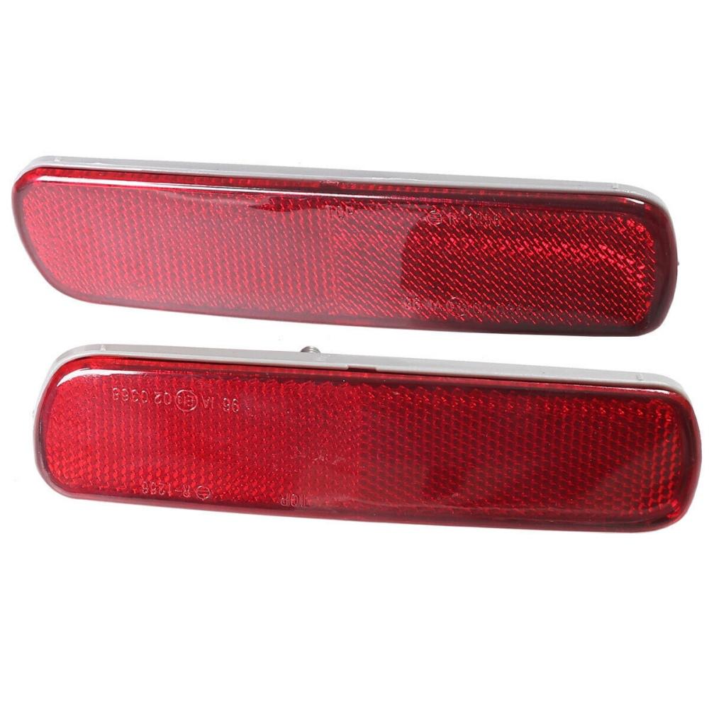 1 пара левый и правый задний бампер отражатель для Toyota Land Cruiser 100 1998-2007