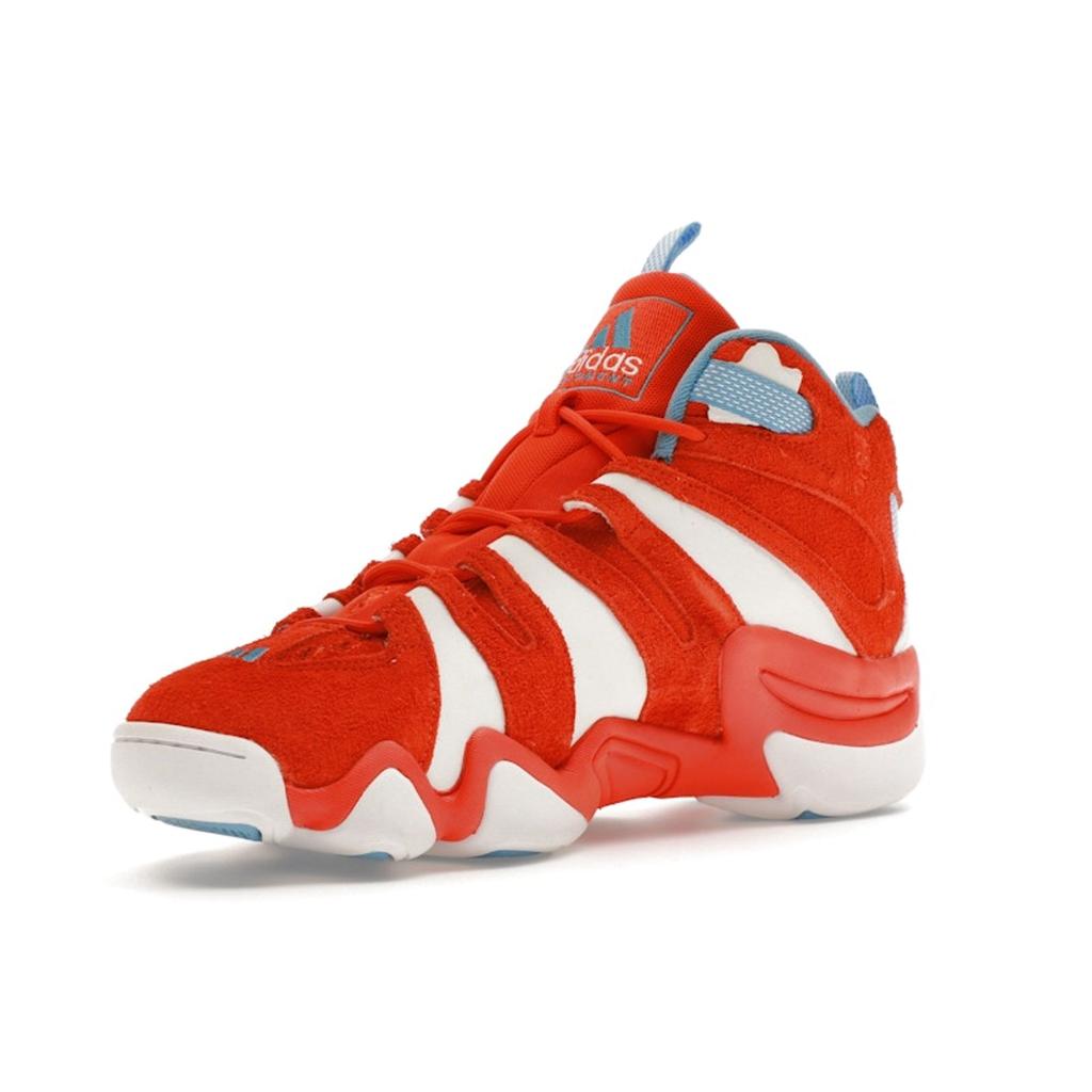Adidas Crazy 8 Team Orange Unisex Sneakers Cloud-White Team-Light-Blue IE7224