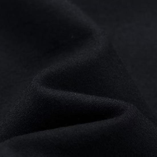 Men's Loose Straight Pants with Zipper Pockets Casual Cozy Thickened Male Trousers for Autumn Winter