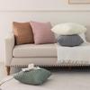 Modern Minimalist Seersucker Sofa Pillowcase & Backrest Cover