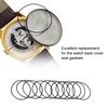 200pcs O Ring Waterproof Rubber Seal Watch Back Cover Seal Gaskets Repairing Tool(0.7mm )