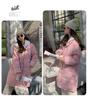 Fake Two Pieces Women Long Winter Short Hooded Big Pocket Coat Puffer Jacket Cotton Padded Parkas Warm Outwear Overcoat 7 Colour