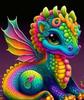 Diamond Painting Dragon Baby New Arrival 2023 Diamond Embroidery Cartoon 5d Mosaic Picture Full Drill Square Round Craft