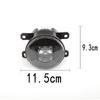 Pair LED Fog Lights For Ford Edge 2016 For Focus MK2/3 Fusion Fiesta Tourneo Transit 2001-2015 For Ford Figo 2015 2016 Fog Light