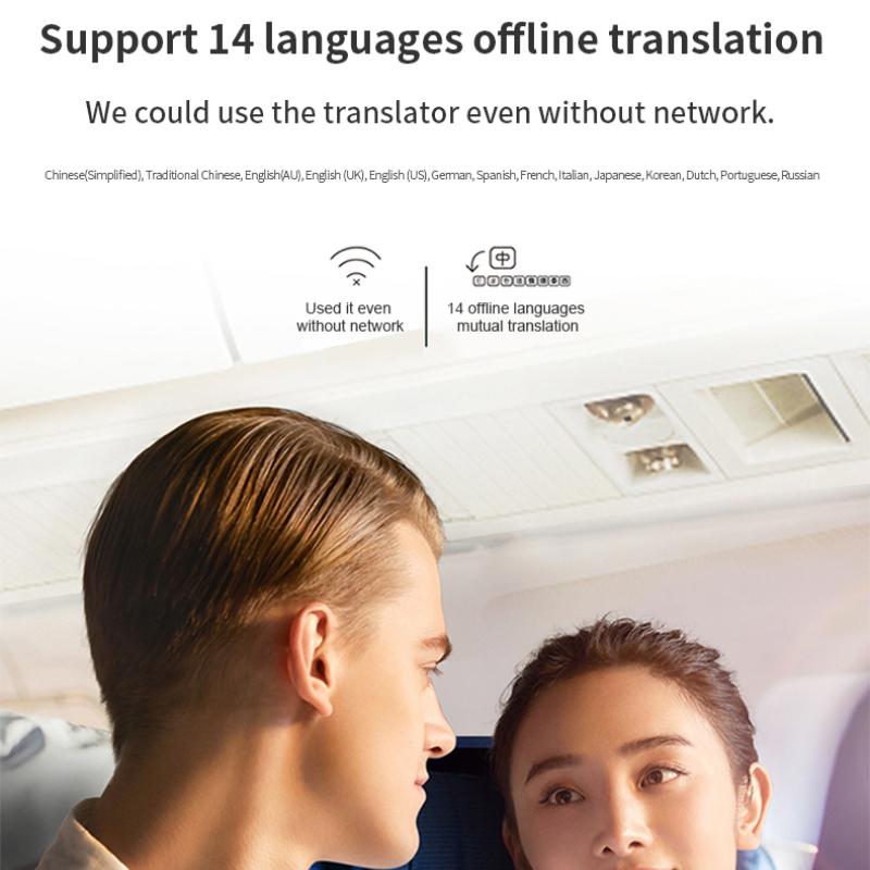 T10 Pro 138 Language Translator Smart Translator Offline In Real Time Smart Voice Translator Portable Traduttore Offline