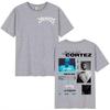 T Shirt Men's Hip Hop Fashion Cotton Short Sleeve T-shirts Retro Street Clothing T-shirt