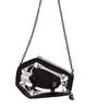 Skulls Bats Design Women Bags Handbags Crossbody Girls Shoulder Messenger Bag Lady Black Punk Gothic