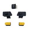 6Pcs Motorcycle Head Light Horn Dimmer Turn Starter Single Headlight Switch Button For Honda Suzuki ATV Moped Scooter