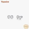 Tancise 925 Sterling Silver Zircon Earrings Drop Earrings For Women Wedding Party Gifts