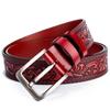 Genuine Leather Belts for Men Designer Belt Male Print Vintage Pin Buckle Luxury Strap New Fashion High Quality