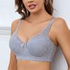 Plus Size Bra for Women Push Up Bras Underwire Brassiere Lace Floral Thin Cup Sexy  Female Lingerie E F Cup