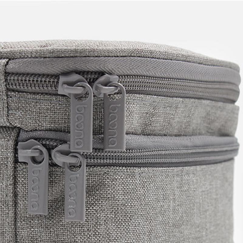 Boona Travel Accessories Bag Portable Electronic Accessories case,Dual Cable Organizer Bag Carrying Bag for Cords,USB Flash L&XL