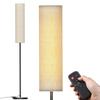 126LEDs Floor Lamp 12W 800Lumens Standing Tall Lamp with Magnetic Remote Controller 2800K-7000K