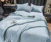 Ice Silk Summer Comforter Set for Bed Air Conditioner Nap Blanket/Quilt Super Silky Soft Set of Summer Comforter and Pillowcase