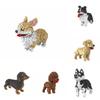Poodle Poodle Or Dog Figure To Assemble With Nanoblocks Pieces Children Toys