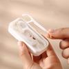 Portable Mini Dual Switch Dental Floss Storage Box Dustproof Floss Organizer Floss Stick Container For Traveling Camping