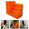 Screwdriver Head Pegboard 20 Holes Multifunctional Space Saving Heavy Duty Display Rack Garage Tool