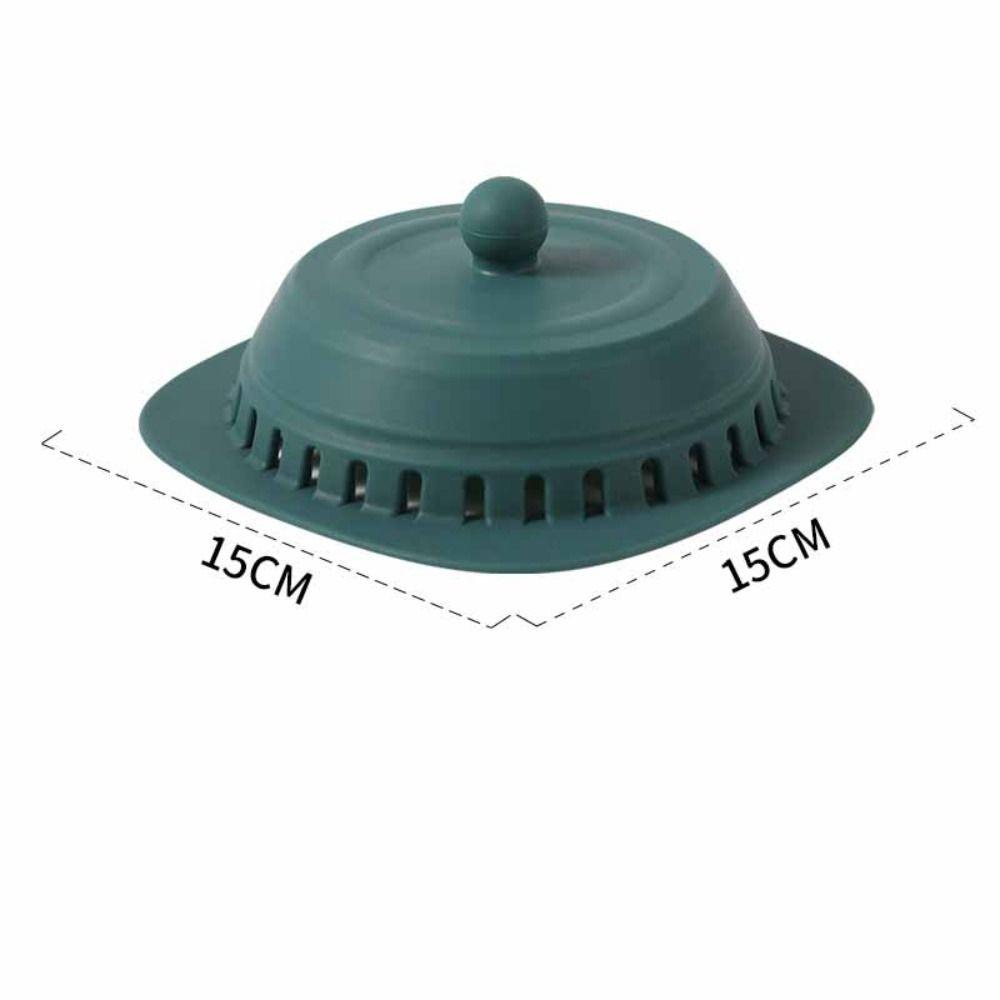 Press Type Kitchen Sink Filter Anti-odor Hair Catcher Stopper Durable Floor Drain Cover