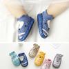 New 2025 Baby Sock Shoes Cotton Anti Slip Breathable Children's Soft Sole Shoes Baby Walking Shoes Mesh Faced Baby Floor Socks