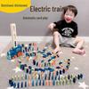 Domino Electric Train Building Blocks - Fun Educational Toy for Kids