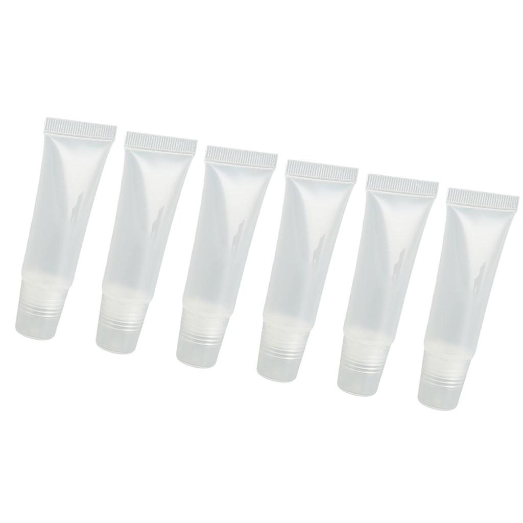 20pcs 10ml Lip Gloss Tubes Professional Refillable Empty Lip Balm Containers for Cosmetics DIY