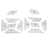 12pcsSet Car Steering Wheel Button Patch Protection Trim Fit for Mercedes Benz W204 W212 W117