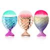 Mermaid Tail Design Soft Nail Art Brush Dust Remover Cleaning Manicure Tool