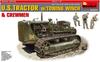 MiniArt US Military Tractor with Towing Winch and 3 Soldiers MA35225 Plastic Model 1/35
