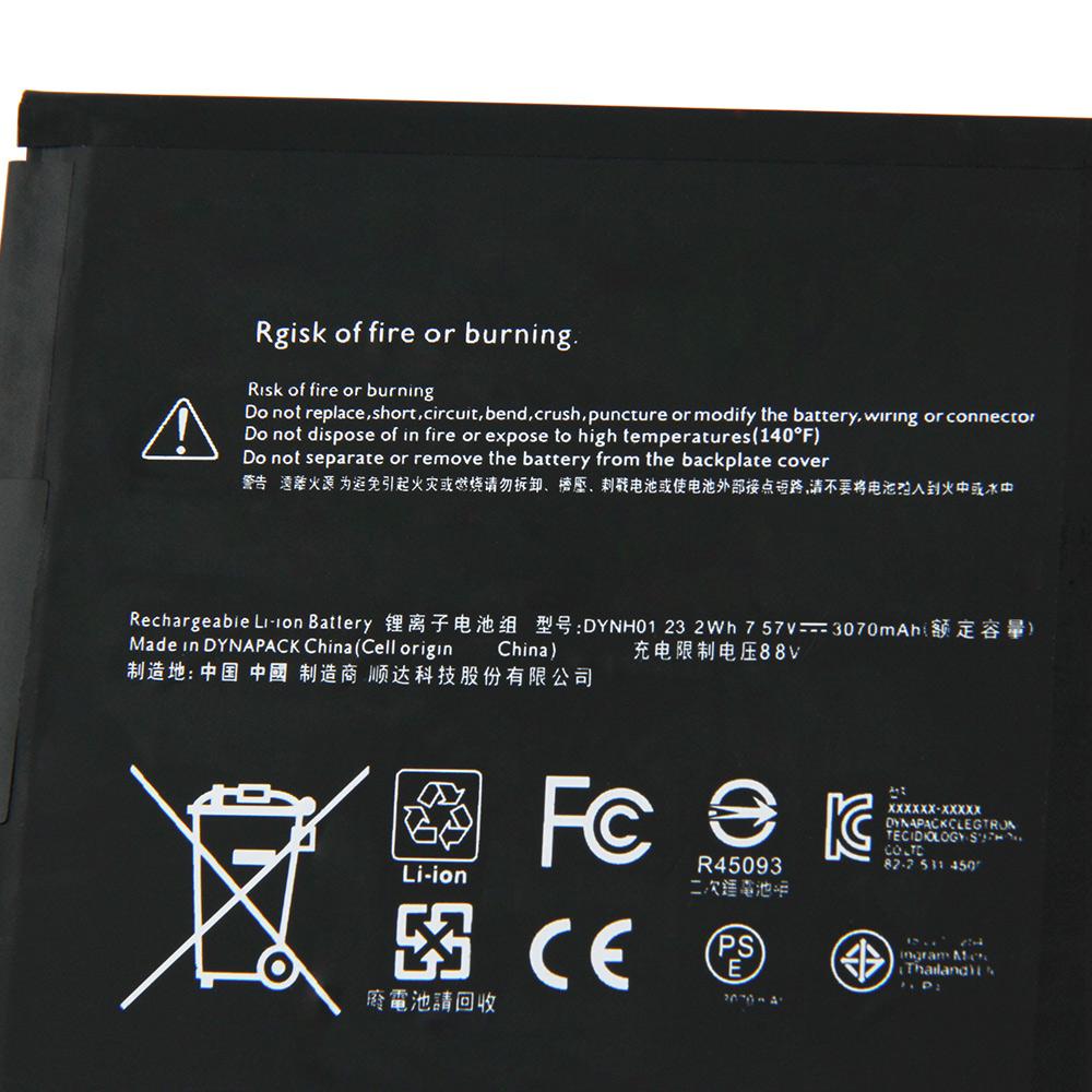 Replacement Laptop Battery DYNH01 DYNH02 For Microsoft Surface Book 2 15 Inches 1793 3070mAh with Tools