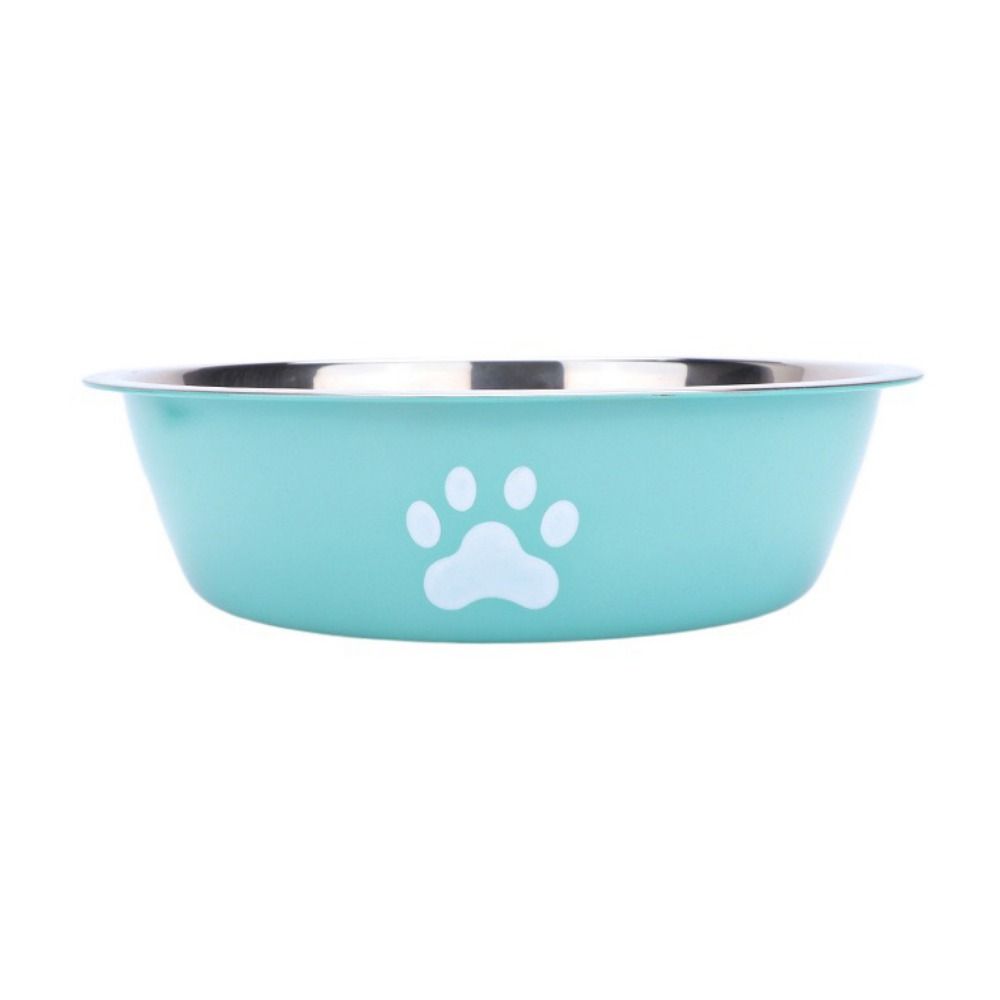 Non-slip Stainless Steel Dog Bowl Large Capacity Cat Feeding Bowl Dog Water Bowl  Home