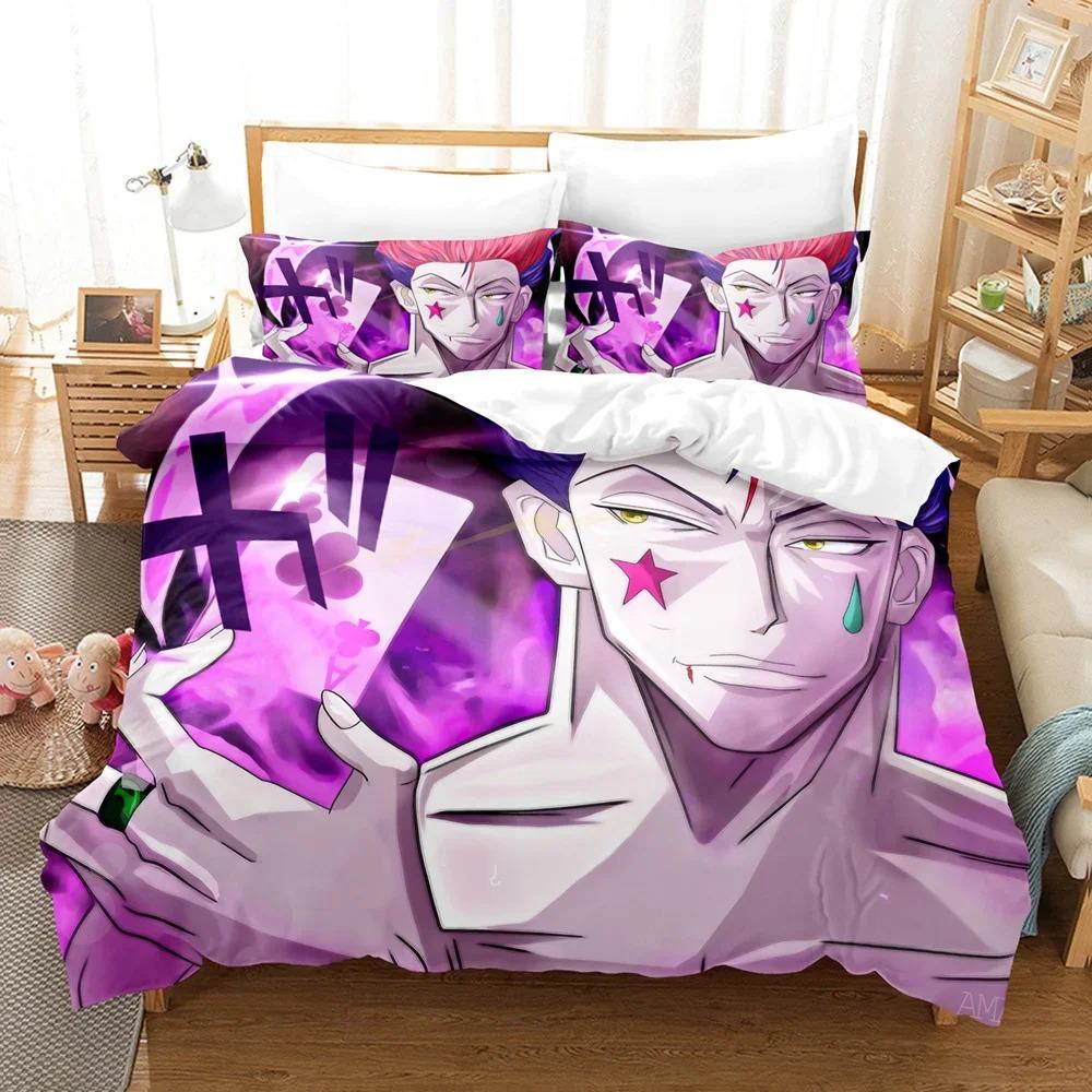 Hunter X Hunter 3D Print Duvet Cover Set Bedding Set Japanese Anime Twin Queen King Quilt Cover Pillowcases Home Decor