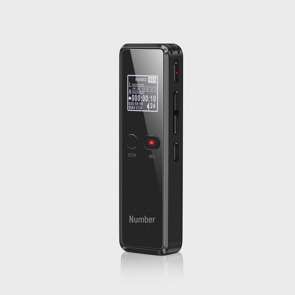 S267 Voice Recorder: 41-Hour Lithium Battery, Type C, 27-Language Support