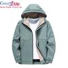 New Autumn Winter Jacket Men Hooded Streetwear Non-removable Hood Mens Windbreaker Jackets Fashion Outwear Male
