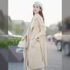 Women's Fashionable Long Overcoat with High-quality  Wool Coat for Spring and Autumn
