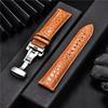 Crocodile Pattern Luxury Design Leather Watchbands with Automatic Buckle Men Watch Band 18mm 20mm 22mm 24mm Watch Straps