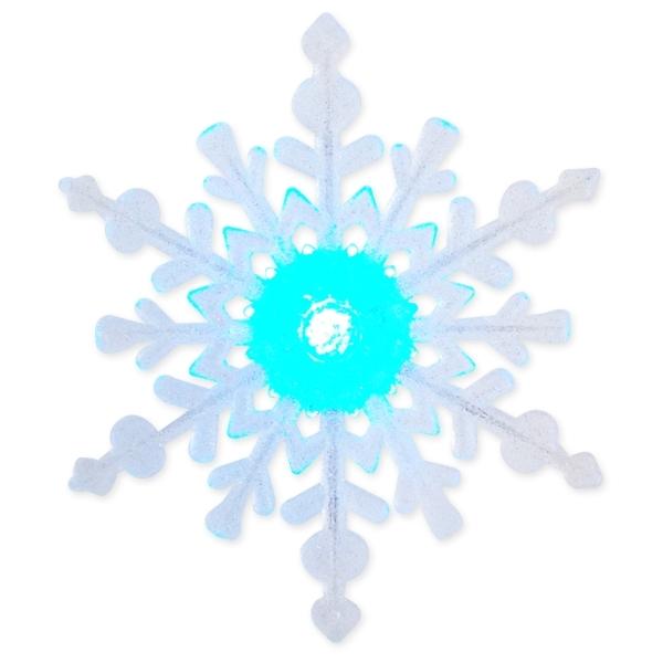 LED Snowflake, Bright Multicolor