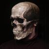 Halloween Full Head Skull Mask/helmet With Movable Jaw Cosplay