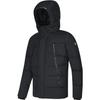 Official 2023 Winter New Down Jacket Basic Fitness Sports Hooded Warm Coat Men Outerwear Deep-Black A11M341915F-BK