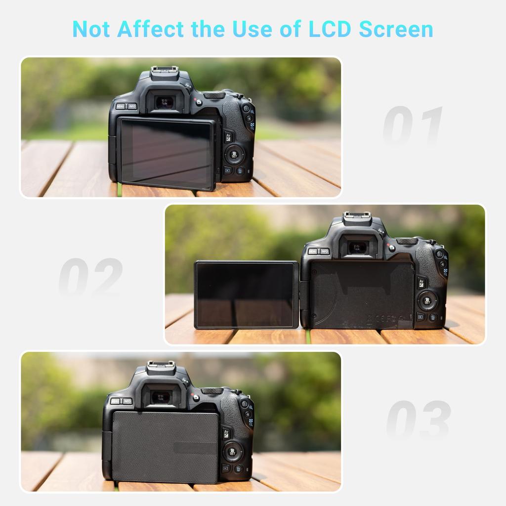 JJC Eyecups for Canon Kiss Ef Compatible (2-Pack) X10, X7i, X7, X6i, X5, X4, X3, X2, 9000D, F, X50, X70, X90,