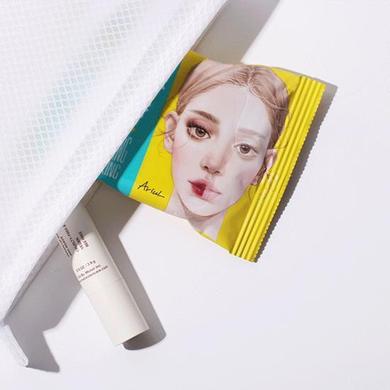 ARIUL Stress Relieving Lip & Eye Remover Pads 30 Sheets