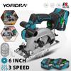 6Inch Brushless Electric Circular Saw Digital Display Chainsaw Multifunctional Cutting Tool For Makita 18V Battery Pin